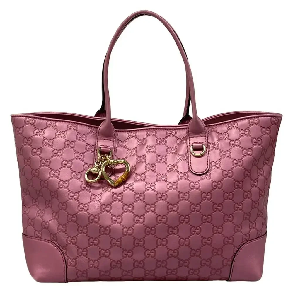 Gucci Guccissima/Heart Bit Tote Bag 269956